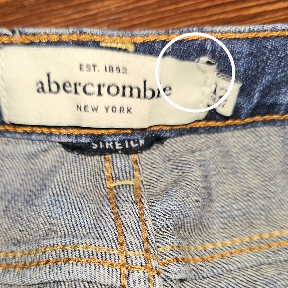 abercrombie jeans • 12 SLIM • Stretch - Picture 11 of 14